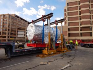 Georgetown University Medical Center, Mevion Proton Therapy Installation Project by Rowe Transfer, Inc.