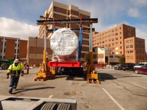 Georgetown University Medical Center, Mevion Proton Therapy Installation Project by Rowe Transfer, Inc.