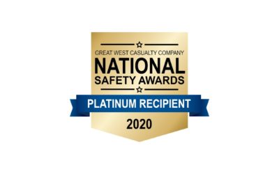 Rowe Transfer Awarded Platinum Award in 2020 National Safety Awards Program