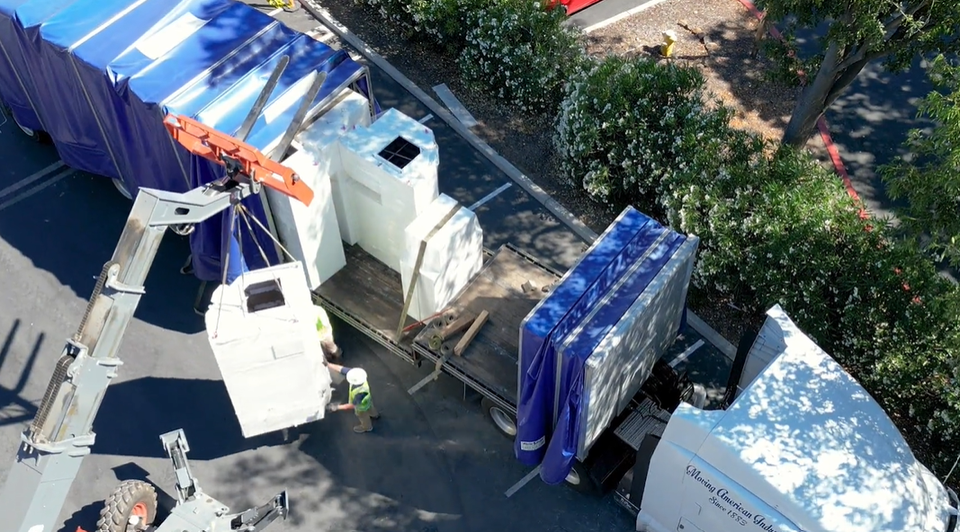 Cyclotron Delivery for Stanford Medical