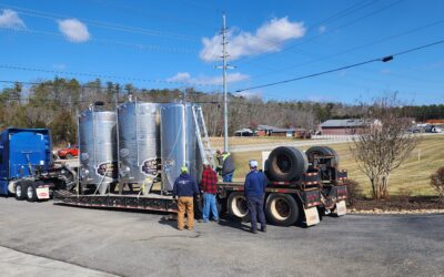 Rowe Transfer Relocated Cider Vats for Tennessee Cider Company